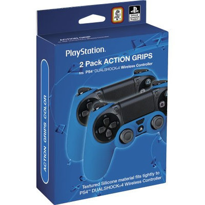 Rds Industries Action Grip Sleeve Dualshock 4 Wireless Controller for Sony PS4 - Blue