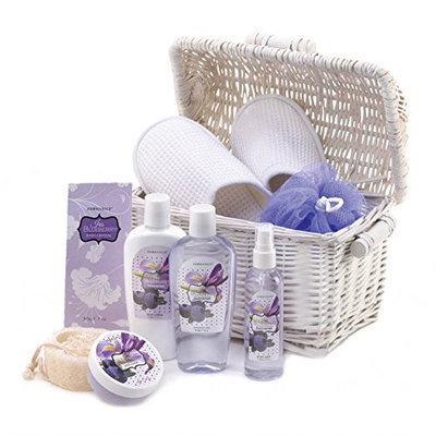 Best Gift Baskets, Iris Blueberry Scented Body Care Gifts Sets For Women