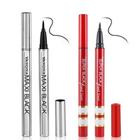 Pettstore Women Liquid Eyeliner, Long-lasting Waterproof Non-blooming Black Makeup Gel Eye Liner Pencil