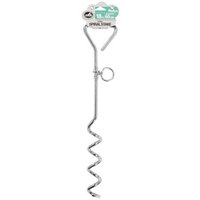 Stout Stuff Pet Champion Steel 18 in Medium Spiral Stake