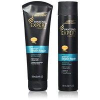 Pantene Pro-V Expert Collection - Advanced + Keratin Repair - Shampoo & Conditioner Set - Net Wt. 10.1 FL OZ (Shampoo) & 8.4 FL OZ (Conditioner) - One Set