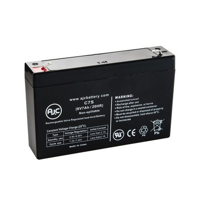 Battery Center BC-670 6V 7Ah Sealed Lead Acid Battery - This is an AJC Brand® Replacement