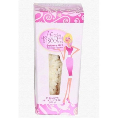 Hottie Biscotti GG200 Getaway Girl Biscotti Pineapple Coconut - 2 Pack