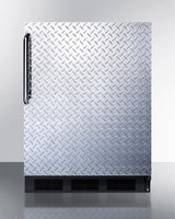Summit AL752BDPL Compact ADA Compliant All-Refrigerator with 5.5 cu. ft. Capacity Adjustable Shelves Automatic Defrost Adjustable Thermostat Interior Light