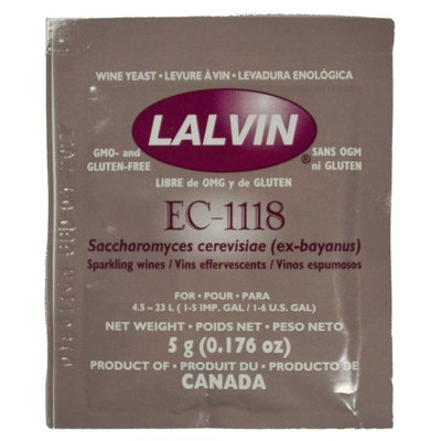 Lalvin EC-1118 Yeast by Lallemand Inc