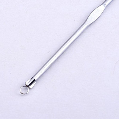 Pimples Blackhead Splinter Remover Tools Stainless Steel Acne Needle Curved