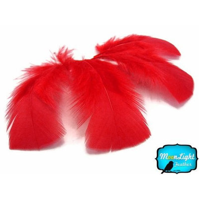 Turkey Feathers, Turkey Plumage - Red Turkey T-base Plumage Feathers - 0.50 Oz.