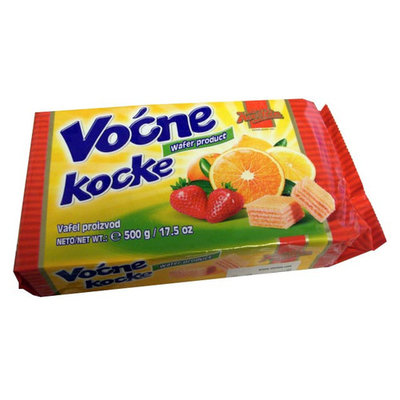 Fruit Filled Wafers, Vocne Kocke (Koestlin) 370g