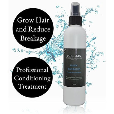 Natural Conditioning Prewash Repair Treatment for Damaged Hair by PURE SKIN | Promote Healthy Growth and Reduce Breakage, 8oz