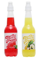 Victorio Kitchen Products Victorio Time for Treats Snow Cone Syrup 2 Pack Bundle Red Raspberry and Pina Colada