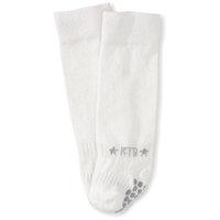 ROCK-A-THIGH Little Kids' Colored Thigh Socks, White, 2-4 Years