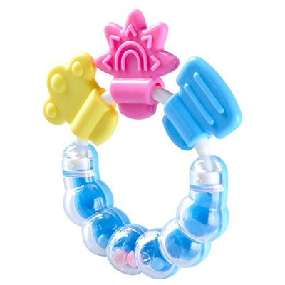 BleuMoo Baby Rattle Teether Infant Molar Tooth Care Rattles Pacifier Toys Color Random