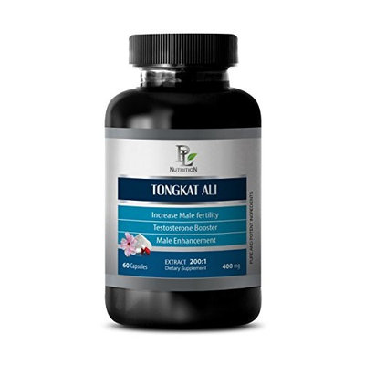 Enhanced Performance - TONGKAT ALI 200:1 PREMIUM EXTRACT 400mg - Testosterone Natural - 1 Bottle 60 Capsules