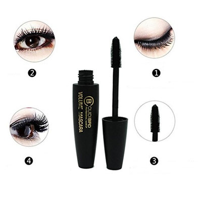 Fenleo Black Waterproof Makeup Eyelash Long Curling Mascara Eye Lashes Extension