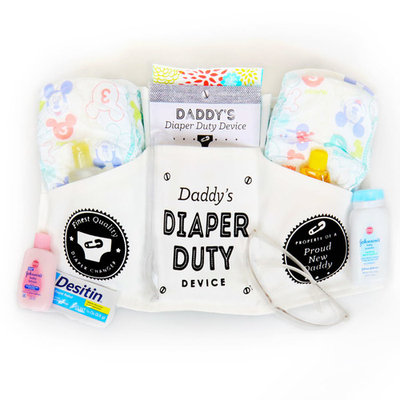 Daddy's Diaper Duty Device - Funny New Baby Gifts for Dad