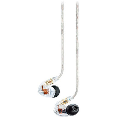 Shure SE425 Dual High-Definition In-Ear Headphones (Clear)