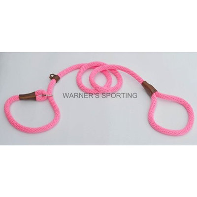 Warner Brand Braided Nylon Rope British Slip Lead Dog Leash 1/2