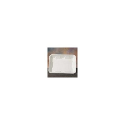 GNP4DBK - Genpak Black Foam Meat Tray - 4D