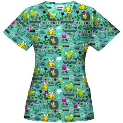 Scrub Star Froggy Friends(2xl)