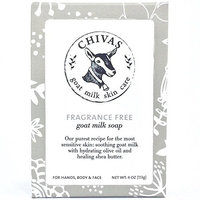 Chivas Fragrance Free Goat Milk Soap - 4 oz