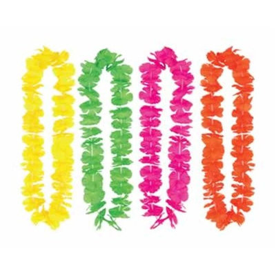 Silk 'N Petals Party Leis (Pack of 12)