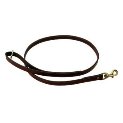 Mendota Pet DuraSoft Snap Lead, 1 by 4-Feet, Brown