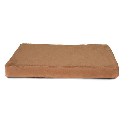 FurHaven Terry and Suede Deluxe Cooling Gel Top Orthopedic Pet Bed