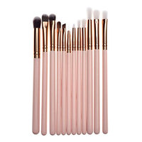 Baomabao 12PCS Make Up Foundation Eyebrow Eyeliner Blush Cosmetic Concealer Brushes