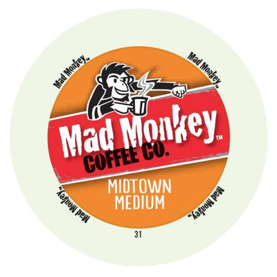 Mother Parker Mad Monkey Midtown Medium RealCup Portion Pack For Keurig Brewers