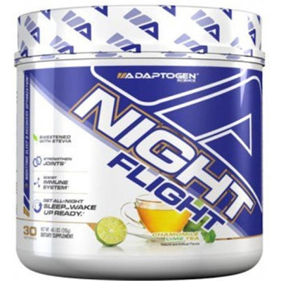 Adaptogen Science 8360056 Nightflight Dietary Supplement Chamomile lime Tea - 30 Per Serving
