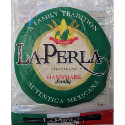 La Perla Fresh Flour Tortillas 8