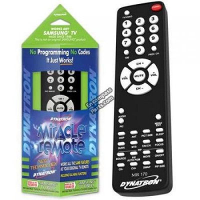 Dynatron Miracle Remote Replacement for Samsung TVs made since 1988