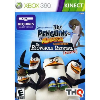 Thq 55338 Penguins of Madagascar Dr. Blowholekinec 360 Xbox