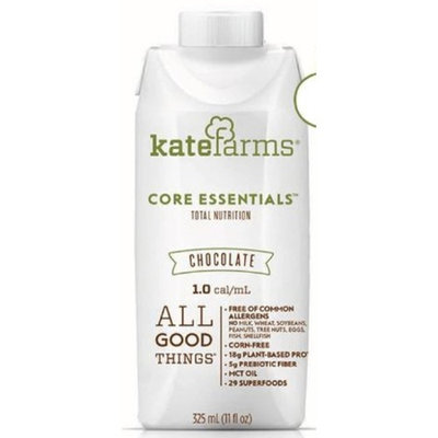 Core Essentials Oral Supplement / Tube Feeding Formula Chocolate, 11 oz Carton, Ready to Use, Case of 12