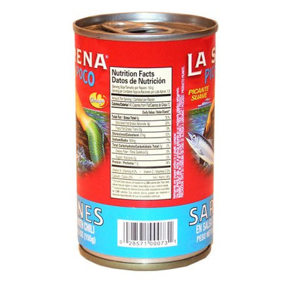 La Sirena Pica Poco Sardine 5.5 oz - Sardina (Pack of 25)