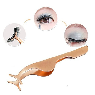 1 Pc Eyelash Curler Stainless Steel Extension Applicator Remover Clip Eyebrow Eye Lashes Tweezers Nipper Makeup Tool Eyelashes Curlers Holder Lace Marvelous Popular Small Mascara Brush Eyes Lash Kit