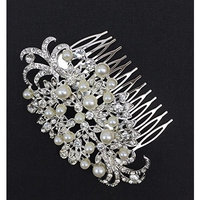 Bridal decorative hair comb - Diamante