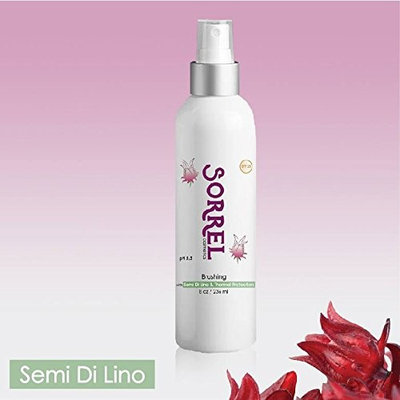 Semi Di Lino Brushing with Thermal Protection by Sorrel Cosmetics 8 oz Salt Free, Sulfate Free, Paraben Free, SPF 25