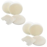 HQRP Foam and Felt Filter Kit 2pcs for Shark Navigator Swivel Deluxe UV410 Upright Vacuum