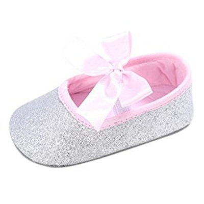 For 0-18 Months Girls,Clode® CuteToddler Girl Crib Shoes Newborn Bowknot Soft Sole Anti-slip Sneakers Crib Shoes