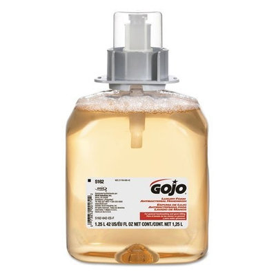 GOJO 5162-03 X Luxury Foam Antibacterial Soap Refill, 1250 mL Refill for GOJO® FMX-12™ Dispenser
