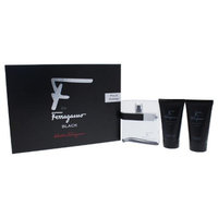 F Black by Salvatore Ferragamo for Men Fragrance Gift Set - 3pc