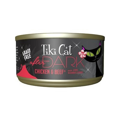 Tiki Cat After Dark Chicken & Beef 2.8 oz Case 12