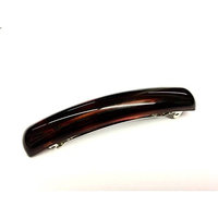 Vintage tortoise hair barrette clip made in France