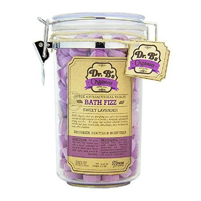 Dr. B's Organics Bath Fizz Tablets (Sweet Lavender)
