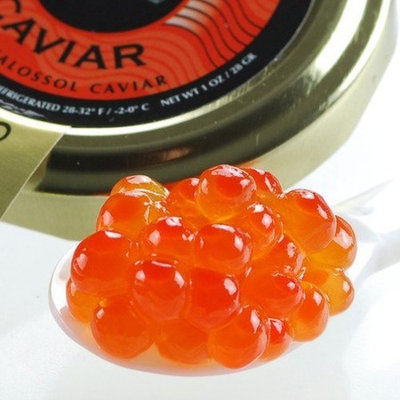 American Salmon Roe Pink Caviar, Wild - 4 oz