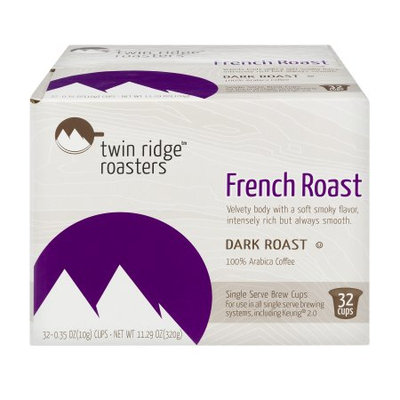 Itemmaster Twin Ridges French Roast Dark Single Serve Brew Cups Dark Roast - 32 CT