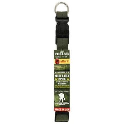 Westminster Pet Products 81017-2 Dog Collar, Green Military Spec, Large