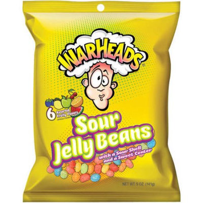 Us Toy Company US Toy CA465X20 WarHeads Sour Jelly Beans 5 oz - 20 Per Pack
