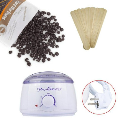 Hair Removal Waxing Kit,Mailat Hair Removal Hot Paraffin Wax Warmer Heater Pot Machine Depilatory Hard Wax Bean